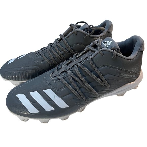 Adidas Men’s Afterburner Baseball Cleats Color Gray Size 11 - Picture 3 of 6